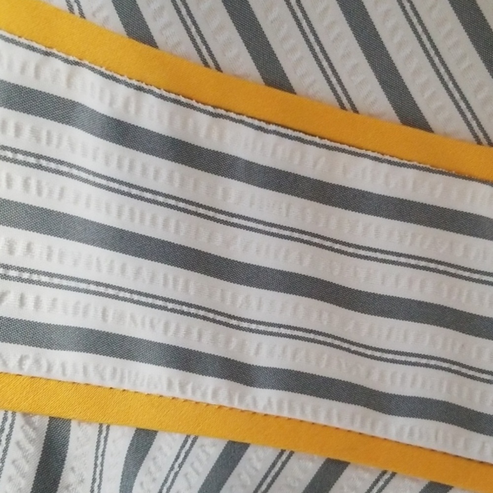 A-line seersucker dress